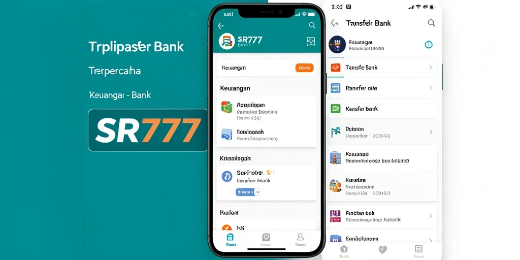 Tampilan antarmuka SR777 yang modern dan user-friendly.